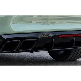 Rear diffuser with exhaust tips Black (2015-2018, GT63 Design) photo 2