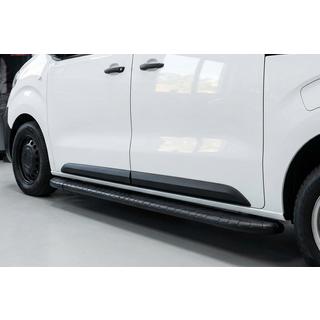 Side Steps Bosphorus Black (2 pcs, Aluminum) Opel Zafira Life 2019- photo 1
