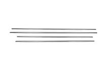 Renault Fluence 2009-2016 Window lower trim stainless steel (4 pcs) Carmos - Turkish Stainless Steel photo 3