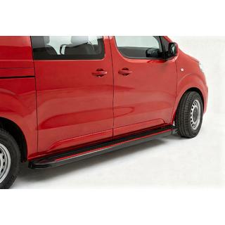 Side Steps Maya Red (2 pcs, Aluminum) Opel Zafira Life 2019- photo 1