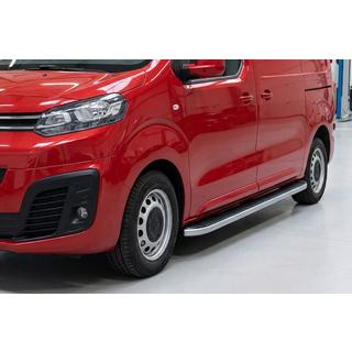 Side Steps Tayga Grey (2 pcs, Aluminum) Opel Zafira Life 2019- photo 1