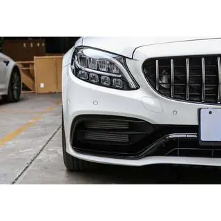 Front bumper assembly (AMG C63-design 2018-2021) Mercedes C-class W205 2014-2021 photo 2