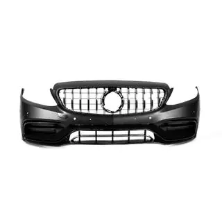 Front bumper assembly (AMG C63-design 2018-2021) Mercedes C-class W205 2014-2021 photo 3