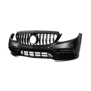 Front bumper assembly (AMG C63-design 2018-2021) Mercedes C-class W205 2014-2021 photo 4