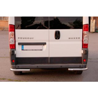Rear Corner Bars AK003 (2 pcs, stainless steel) Opel Movano 2021- photo 4
