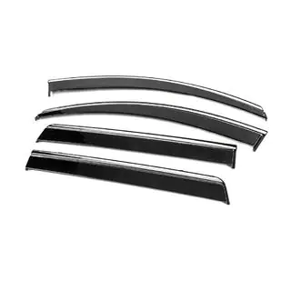 Window Deflectors with Chrome Trim Niken Luxury (4 pcs) Mitsubishi Pajero Sport 2015- photo 2