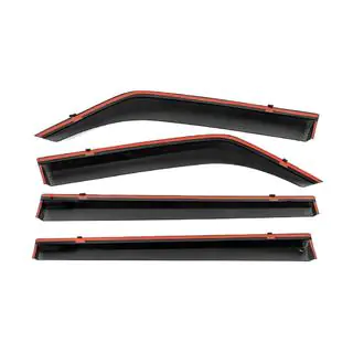 Window Deflectors with Chrome Trim Niken Luxury (4 pcs) photo 3