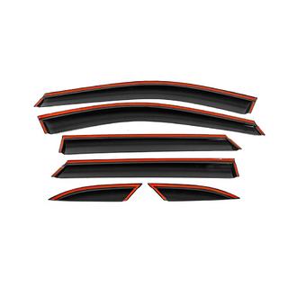 Window Deflectors with Chrome Trim Niken Luxury (6 pcs) MG HS 2018- photo 3