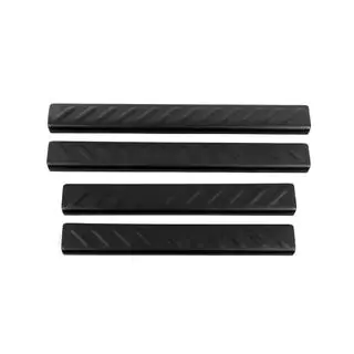 Door Sill Covers EuroCap (4 pcs, ABS) SsangYong Musso II 2018– photo 1
