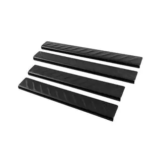 Door Sill Covers EuroCap (4 pcs, ABS) SsangYong Musso II 2018– photo 2