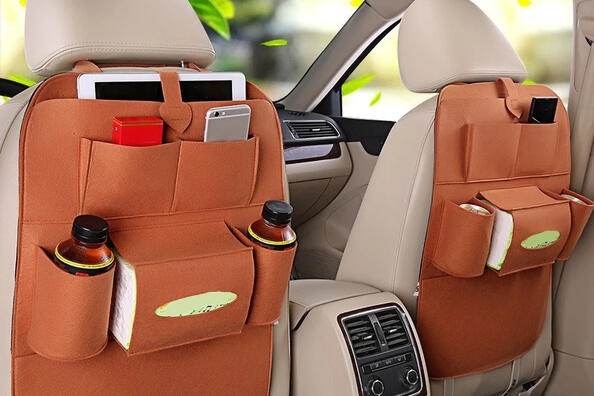 Ideas for storing small things in the car interior