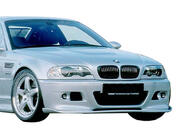 BMW 3 Series E46 1998-2006 Front Lip Spoiler DPT (for Hamman, Gloss Black) photo 3