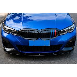 Front Lip DPT V-2 (For M Technic, Gloss Black) BMW 3 Series G20/G21 2018- photo 2