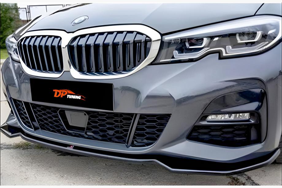 BMW 3 Series G20/G21 2018- Front Lip DPT V-2 (Gloss Black) Image