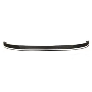 Universal Front Lip Spoiler DPT White (ABS, Gloss Black)