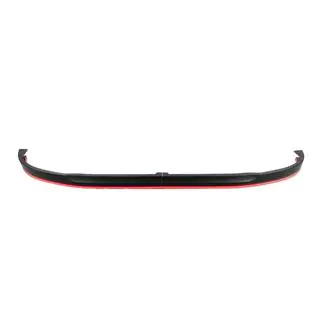 Universal Front Lip Spoiler DPT Red (ABS, Gloss Black) photo 2