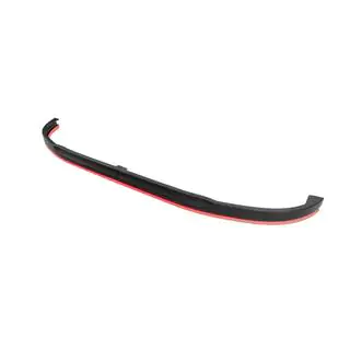 Universal Front Lip Spoiler DPT Red (ABS, Gloss Black) photo 1