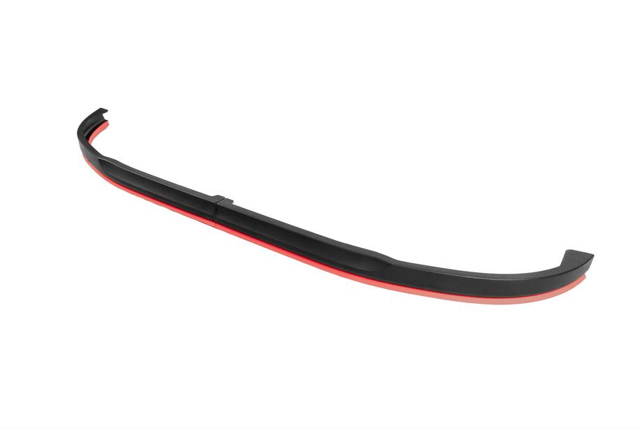 Universal Front Lip Spoiler DPT Red (ABS, Gloss Black) Image