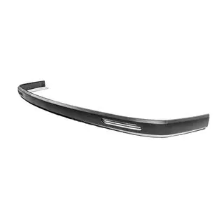 Universal Front Lip Spoiler DPT White V-1 (ABS, Gloss Black) photo 2