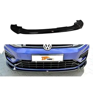 Front Lip DPT V-3 (for R / R-Line HB, 2017-2019, Gloss Black) photo 1