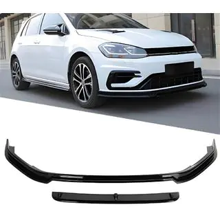 Front Lip DPT V-5 (for R / R-Line HB, 2017-2019, Gloss Black)