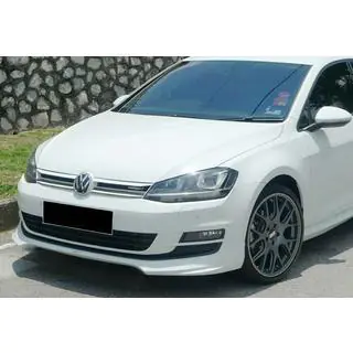 Front Lip DPT V-5 (for OEM bumper, 2012-2017, Gloss Black) photo 1