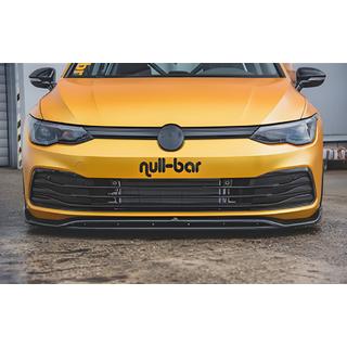 Front Lip DPT V-2 (Gloss Black) Volkswagen Golf 8 2019-