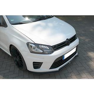 Front Lip DPT V-1 (Gloss Black) Volkswagen Polo 2010-2017