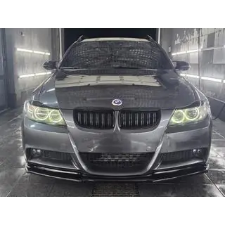 Kidney Grilles M-Look (for E-90/91, 2005-2008, Gloss Black) photo 2
