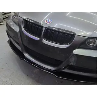 Kidney Grilles M-Look (for E-90/91, 2005-2008, Gloss Black) photo 1