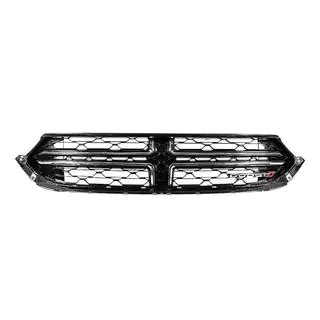 Front Grille DPT (2016-2020, Gloss Black) Fiat Tipo 2016- photo 3