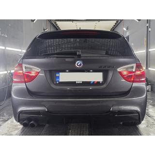 Rear Diffuser DPT V-5 (for E90 M-Sport, Gloss Black) BMW 3 Series E90/E91 2005-2011 photo 1
