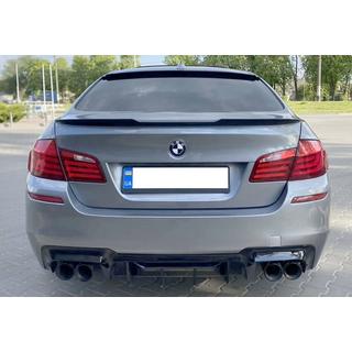 Rear Diffuser CS-Style DPT (for M5, Gloss Black, Vacuum Formed) BMW 5 Series F10/F11 2010–2016 photo 2
