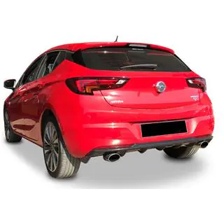 Rear Diffuser DPT V-3 (HB, Gloss Black)
