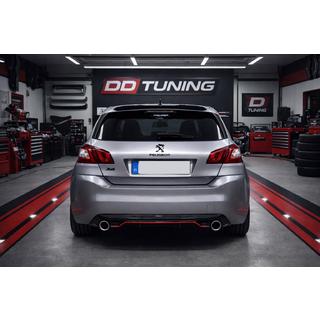 Rear Diffuser DPT (HB, Gloss Black) Peugeot 308 2014-2021 photo 1