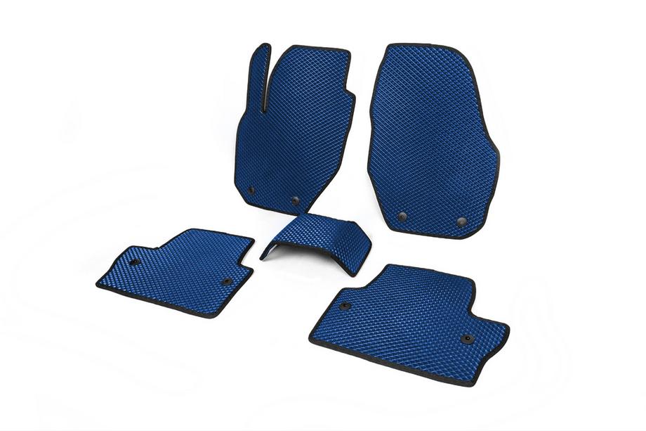 Volvo V60 2011-2018 EVA Floor Mats (Blue) Photo 2