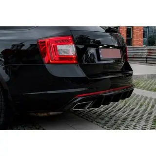 Rear diffuser DPT V-2 (LB/SW, gloss black) photo 1