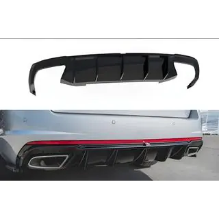 Rear diffuser DPT V-2 (LB/SW, gloss black) photo 2