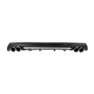 Universal Rear Diffuser DPT V-12 (ABS) (Grey + Gloss Black) photo 2