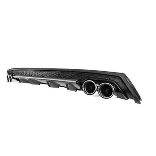 Universal Rear Diffuser DPT V-12 (ABS) (Grey + Gloss Black) photo 1