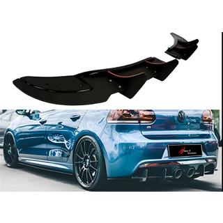 Rear Diffuser DPT V-2 (matte black) Volkswagen Golf 6 2008-2014 photo 1