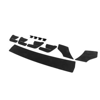 Rear Diffuser DPT V-2 (for GTI, 2017-2019, Matte Black) Volkswagen Golf 7/E-Golf 2012-2020 photo 4