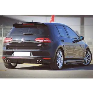Rear Diffuser DPT V-6 (2012-2017, Gloss Black) photo 3