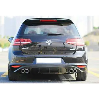 Rear Diffuser DPT V-6 (2012-2017, Gloss Black) photo 4
