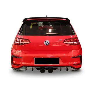 Rear Diffuser DPT V-7 (2012-2017, Gloss Black) photo 1