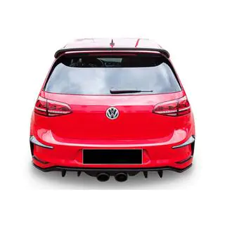 Rear Diffuser DPT V-7 (2012-2017, Gloss Black) photo 2