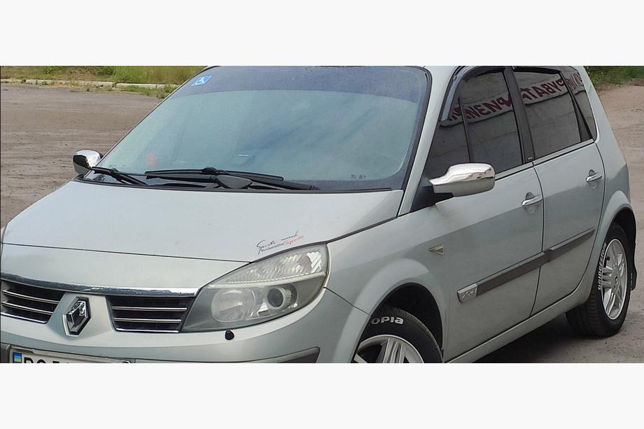 Renault Scenic/Grand 2003-2009 Window Trim Stainless Steel (4 pcs) Photo 5