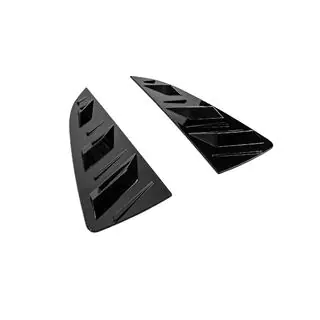 Rear Window Covers DPT (Gloss Black, 2pcs) photo 4