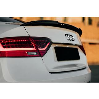DPT V-1 Rear Spoiler (for Sedan, Gloss Black) Audi A5 2007-2015 photo 1