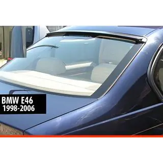Spoiler visor (for SD, black gloss) BMW 3 Series E46 1998-2006